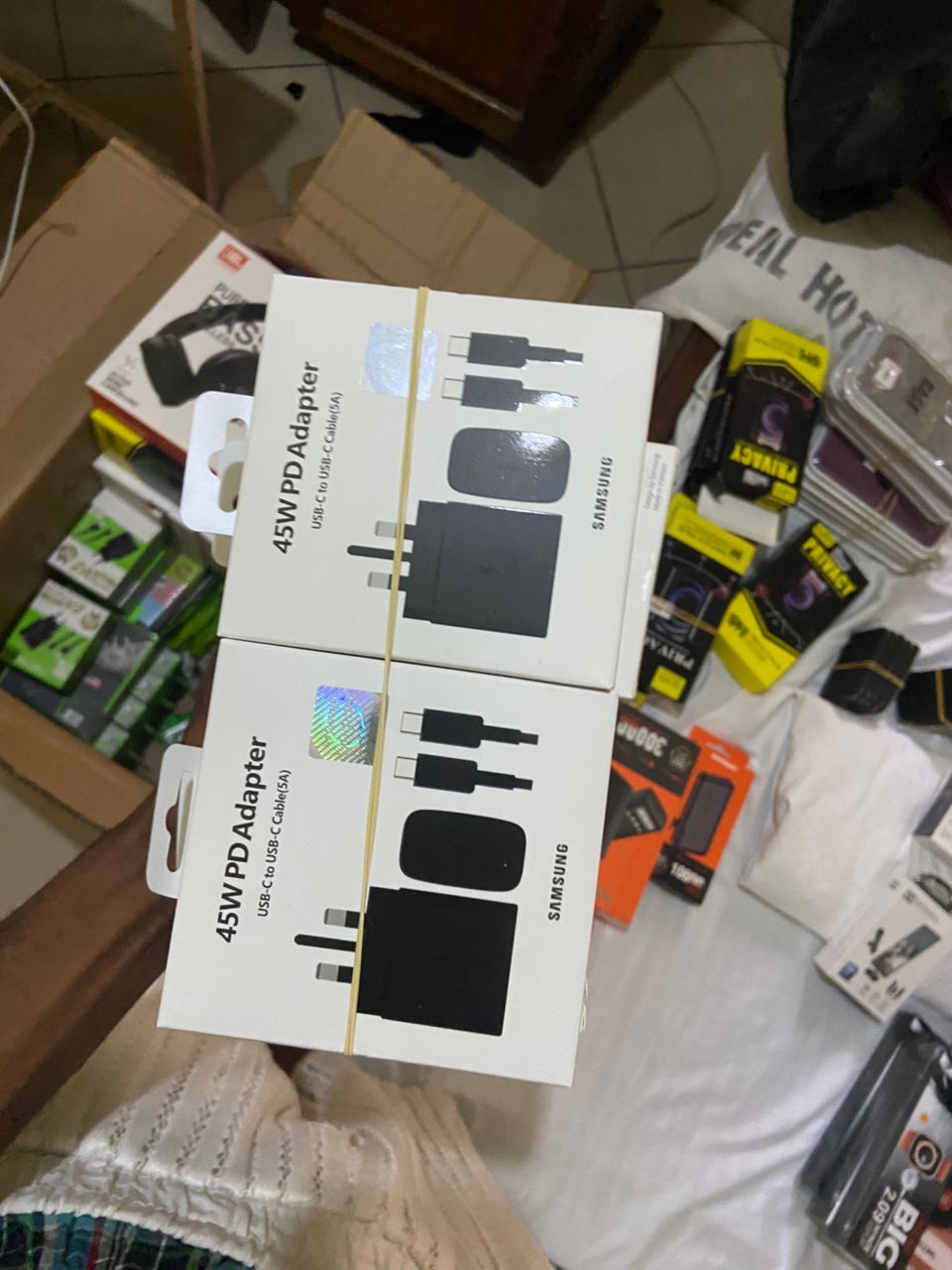 Chargeur Samsung 45W PD – USB-C vers USB-C